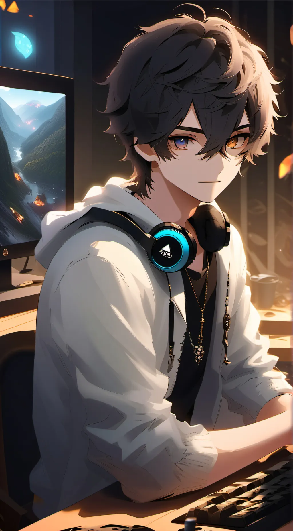 ai character: Andre background