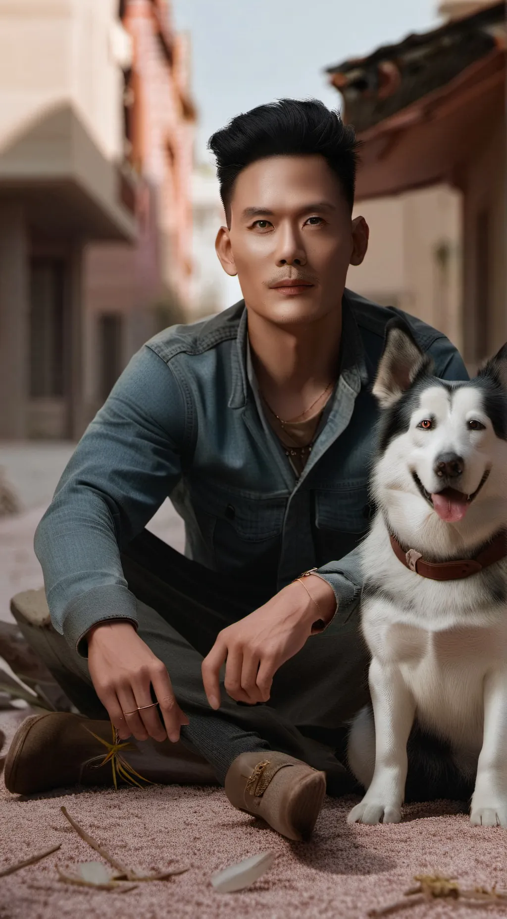 ai character: doge background