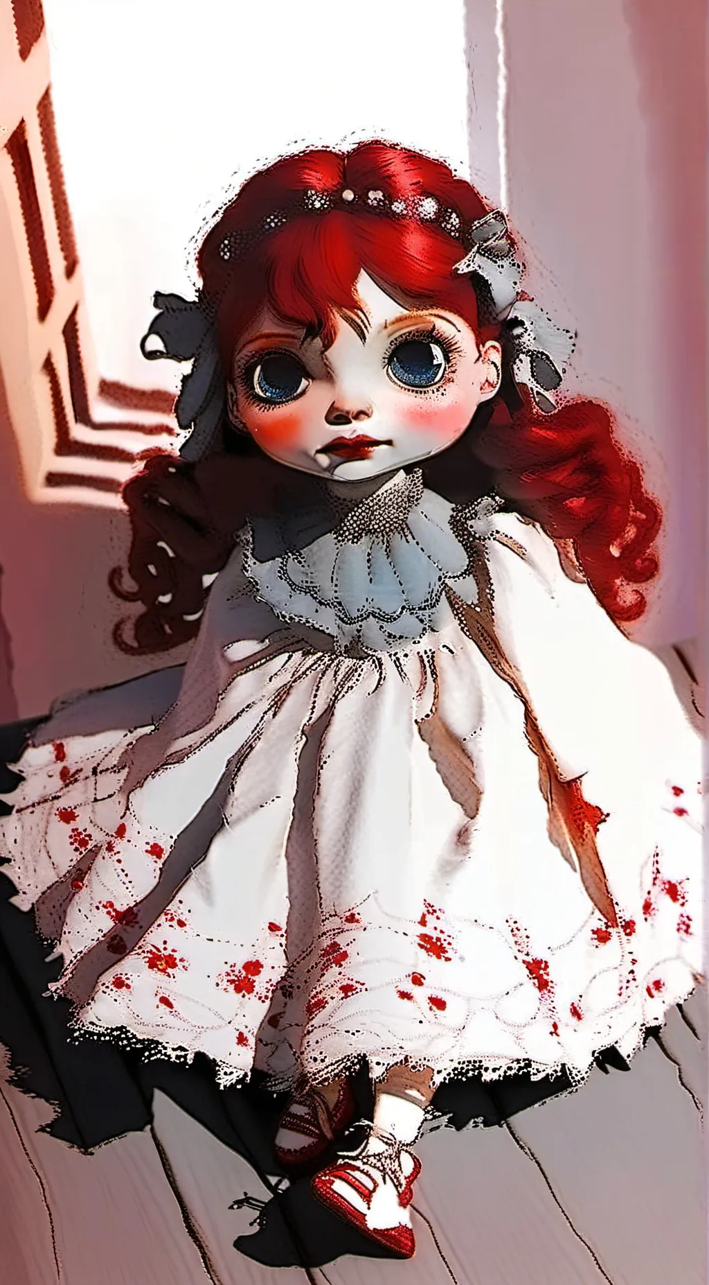 ai character: Poppy background