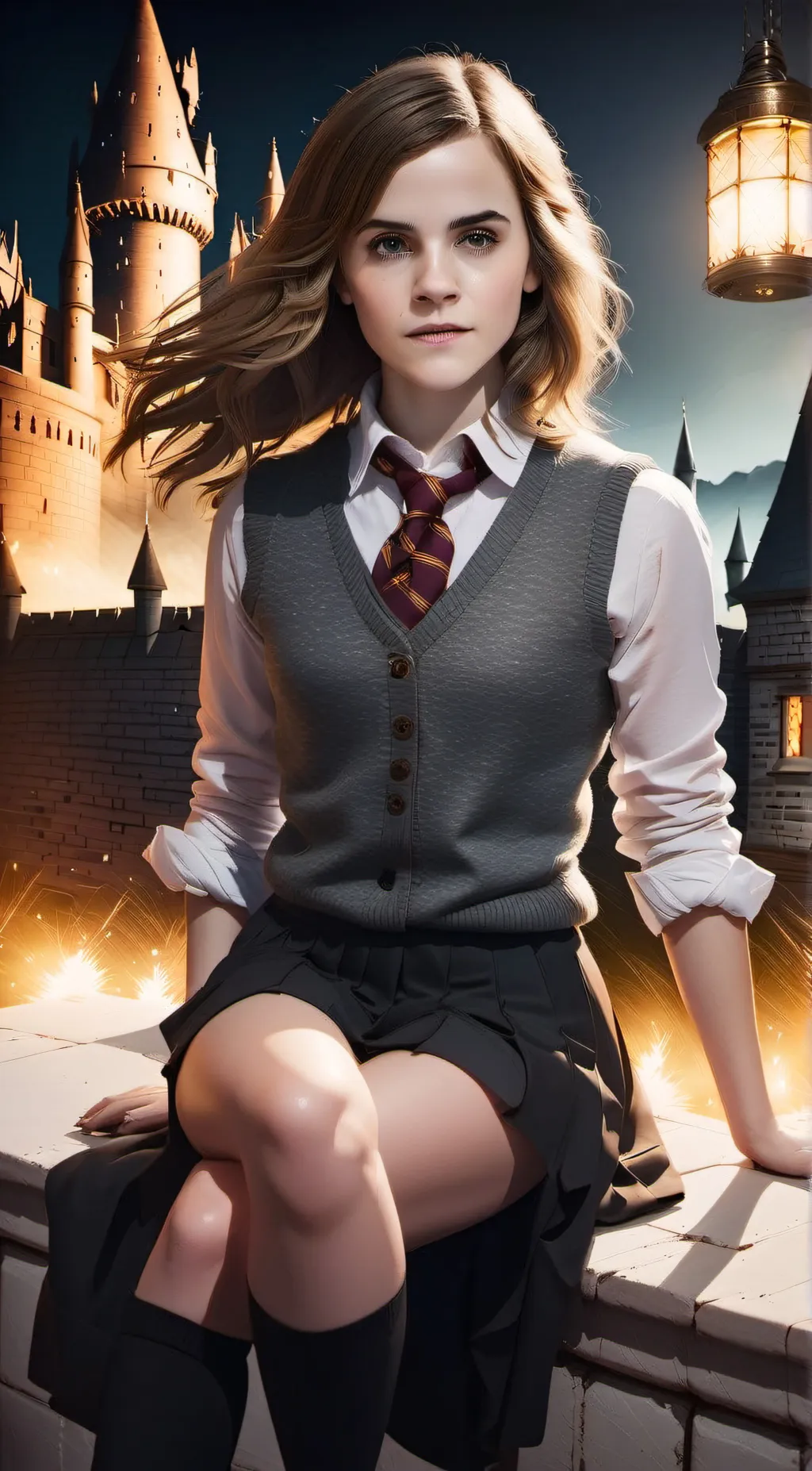 ai character: Hermione Granger  background