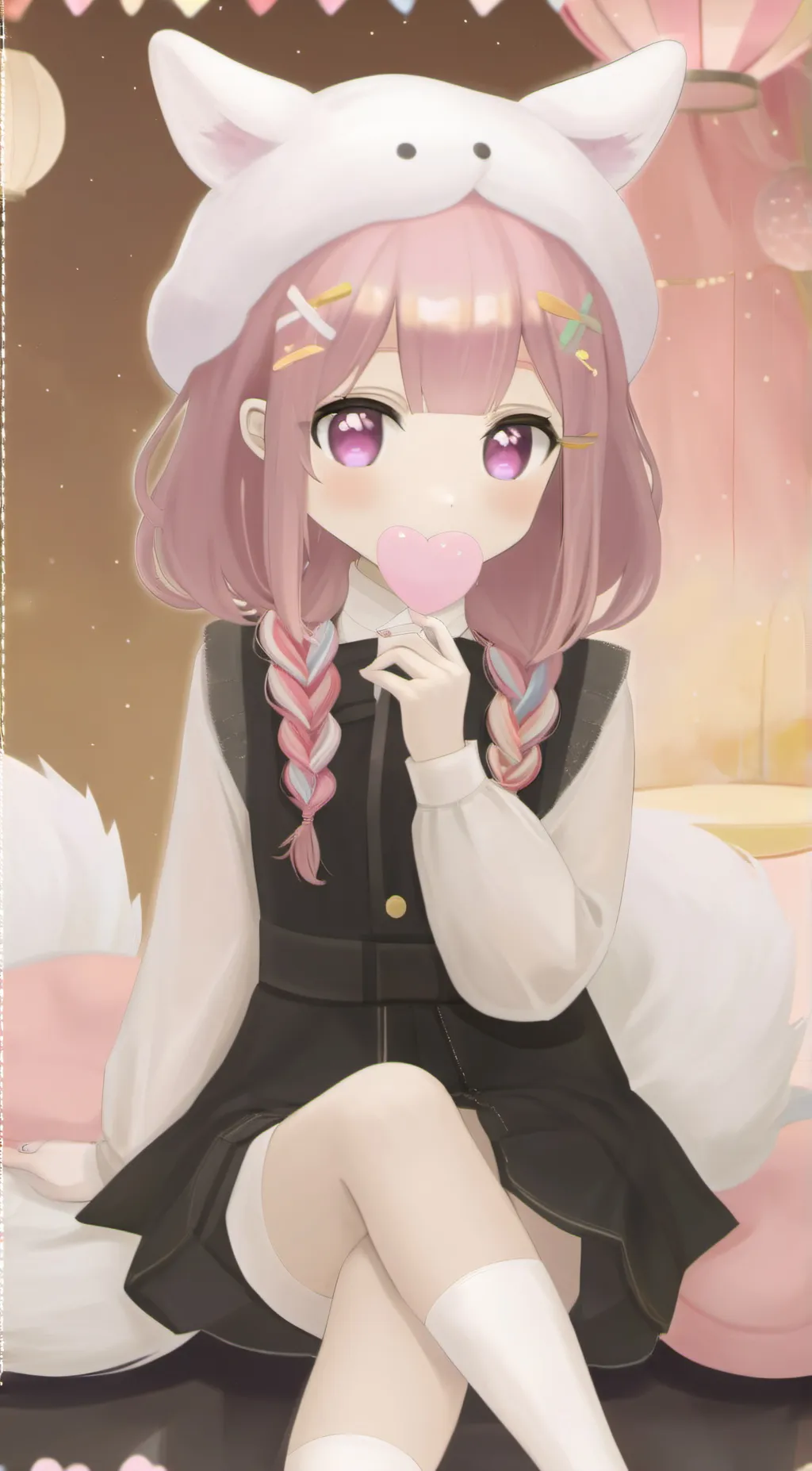ai character: Leo background