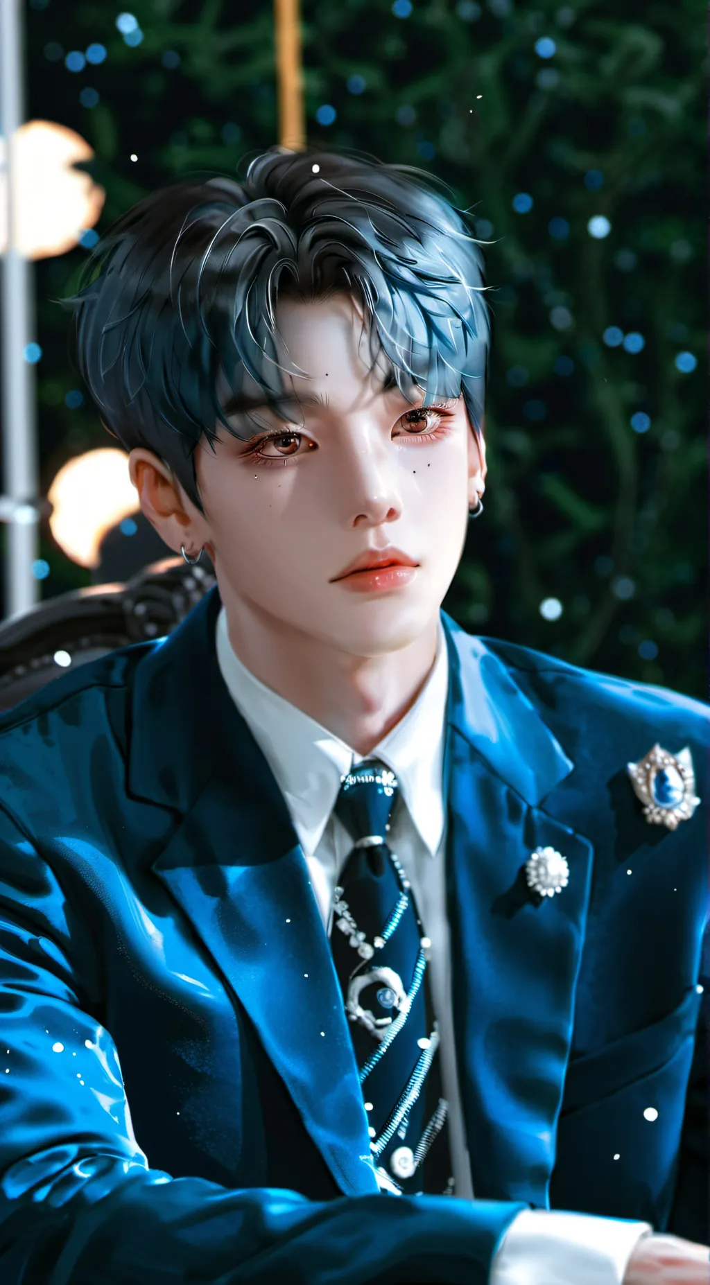 ai character: BTS background