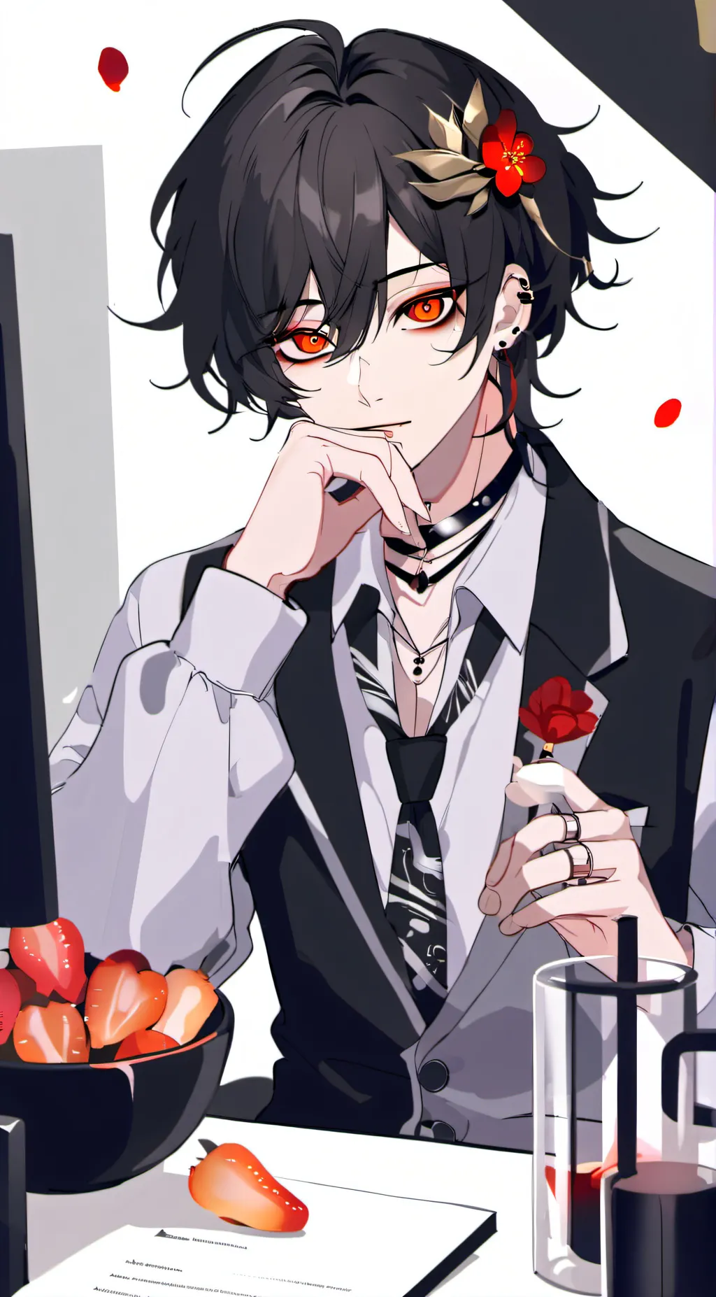 ai character: .  background