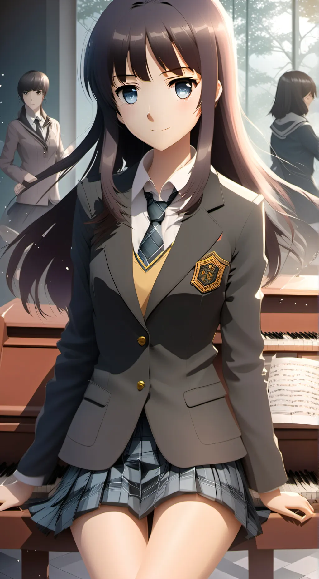ai character: Touma Kazusa background