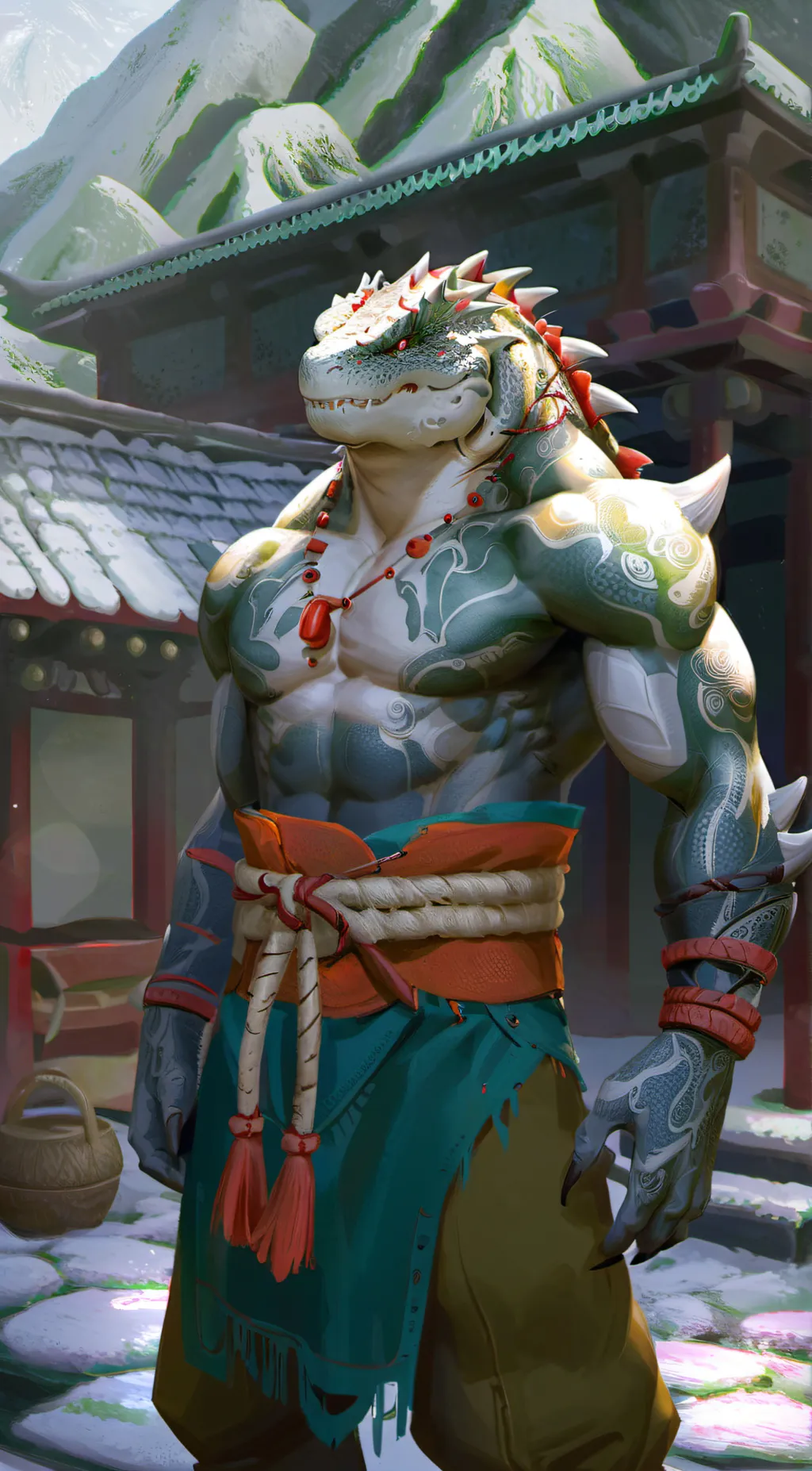 ai character: Snapper background