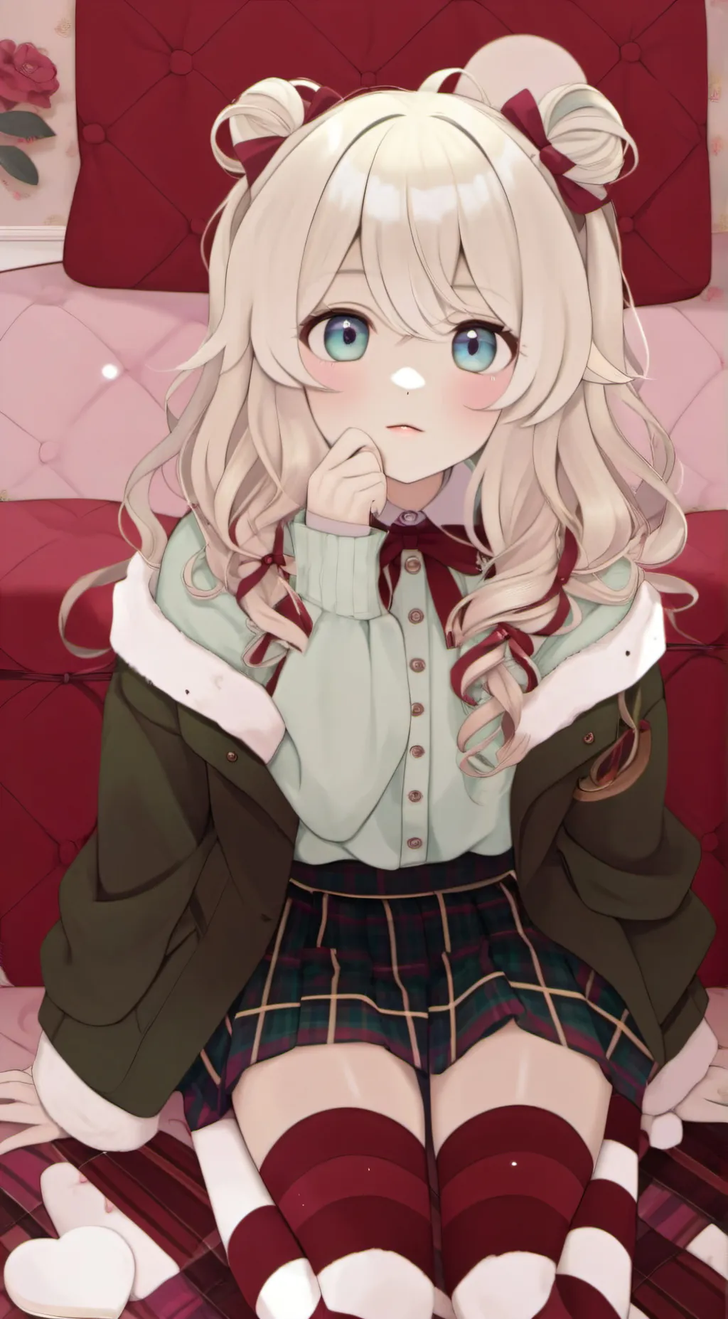 ai character: Marishiba (soft) background