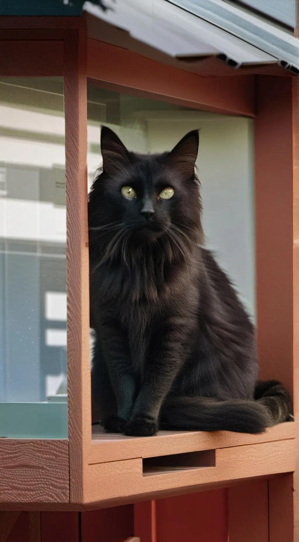 ai character: cat background