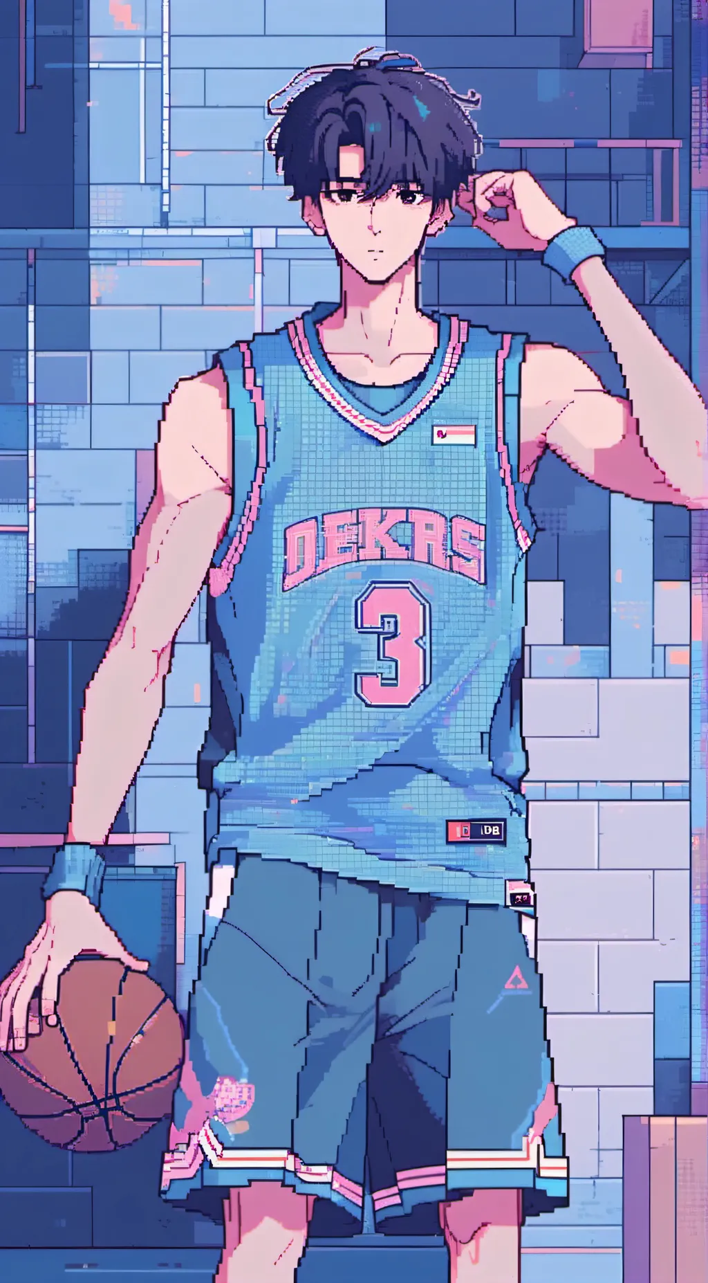ai character: Sebastian  background