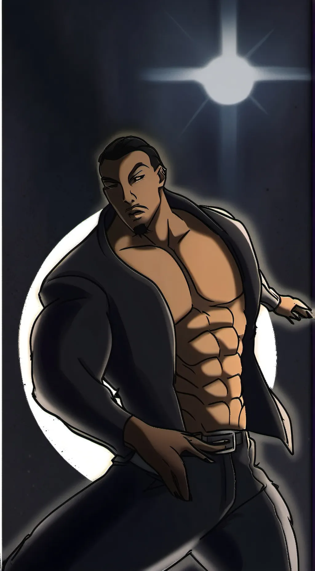 ai character: Sea king Retsu background