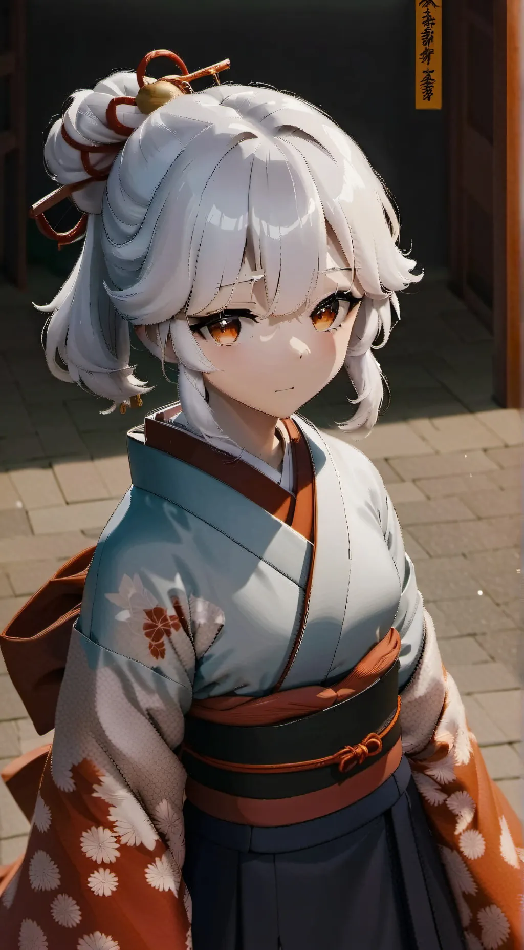 ai character: hashira background