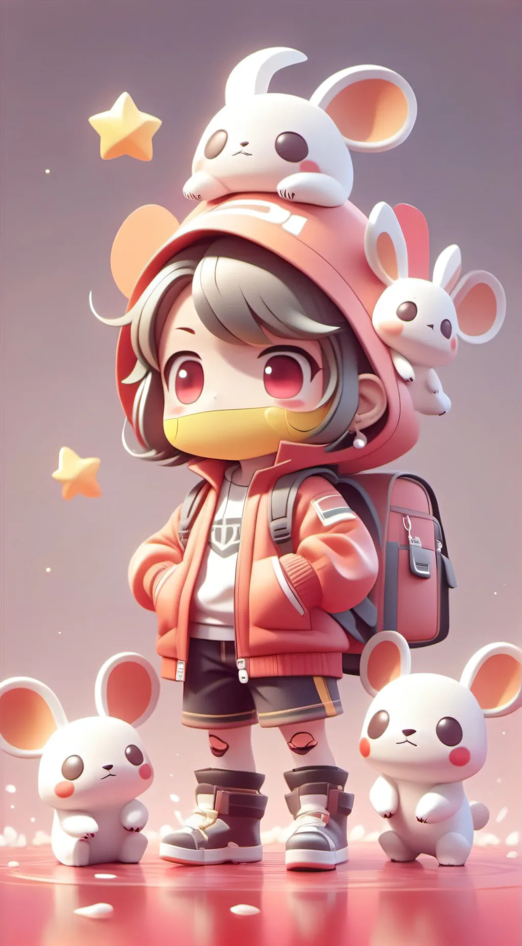 ai character: emily background