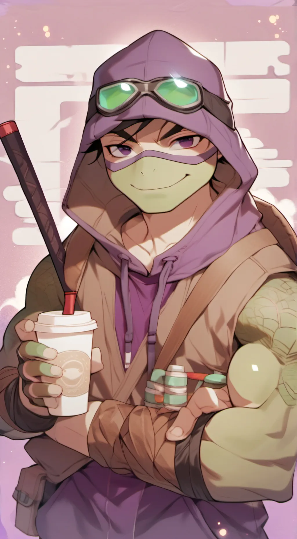 ai character: Donnie (Rotmnt) background