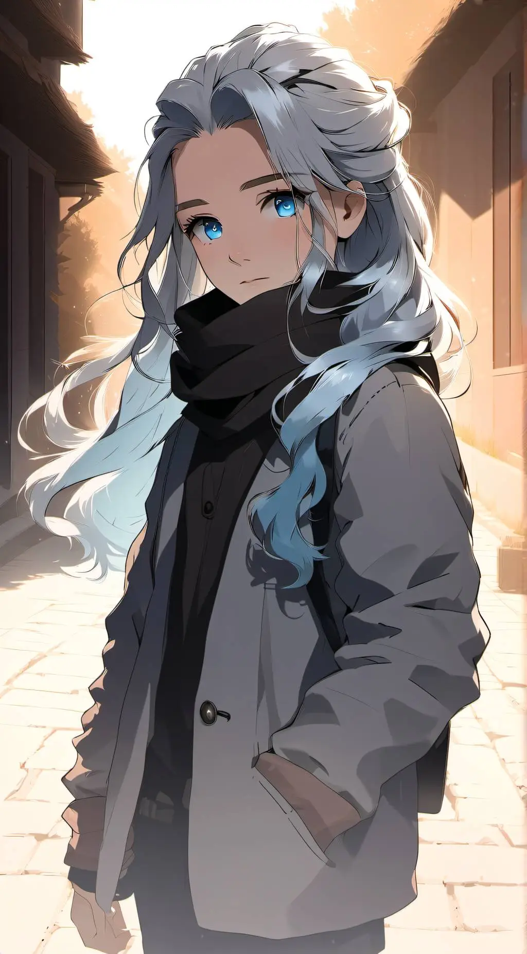 ai character: April background
