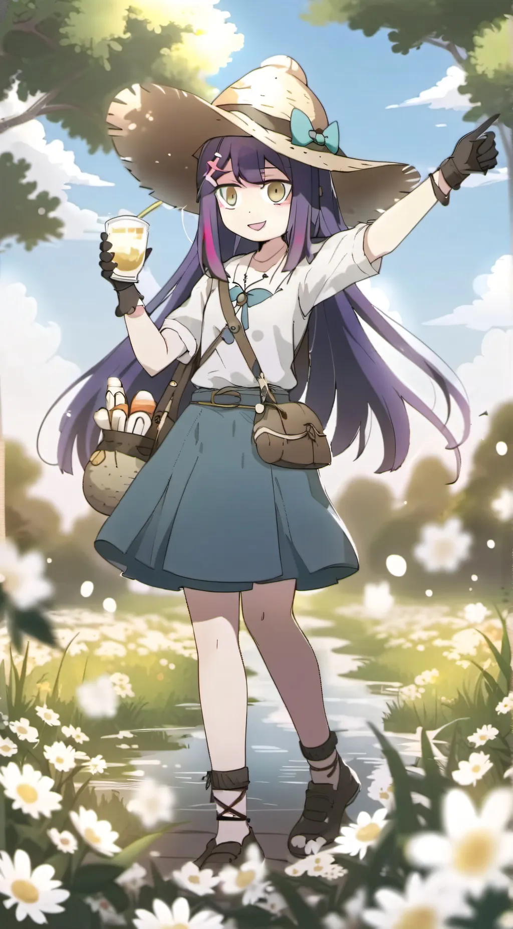 ai character: Amelia  background
