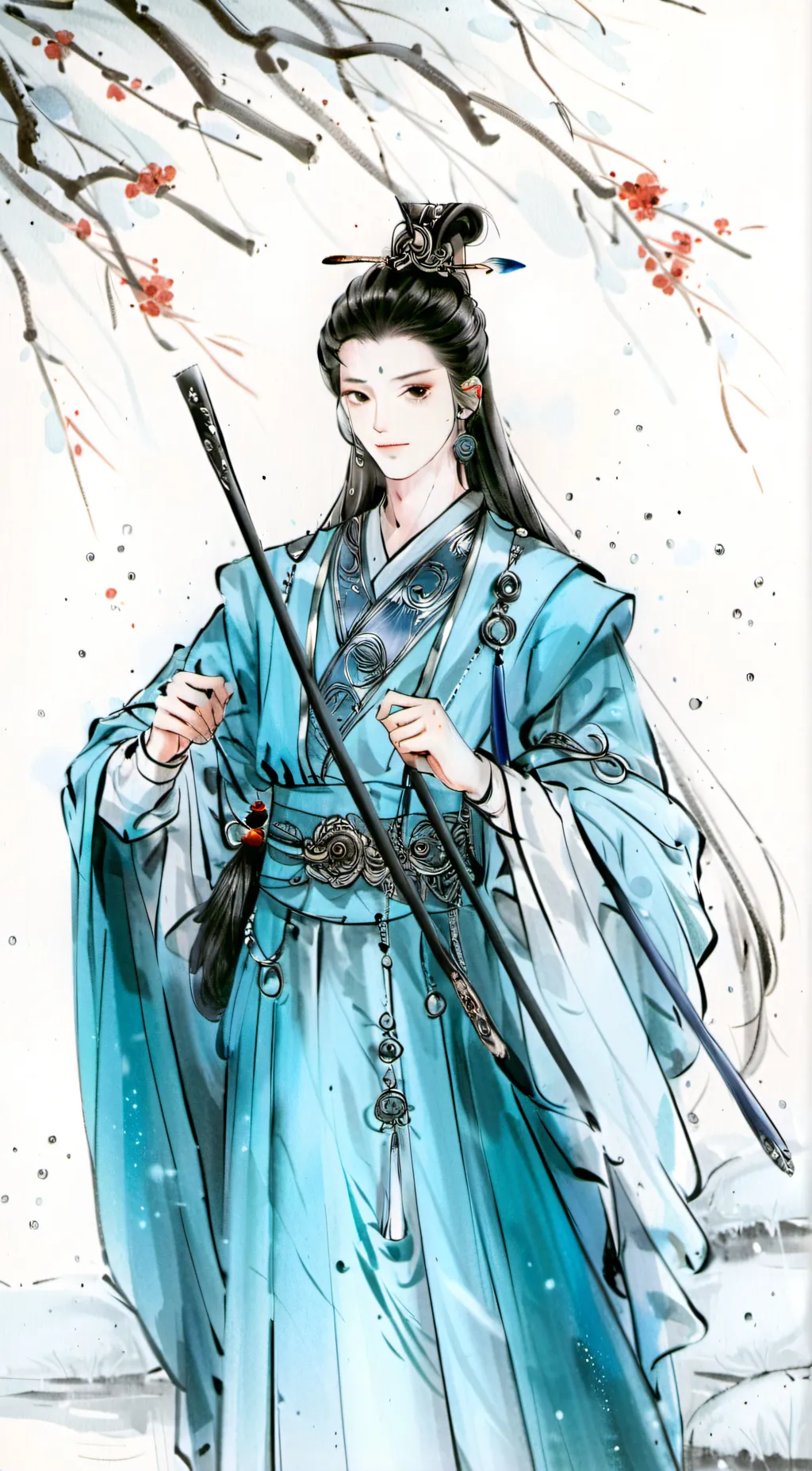 ai character: the author turtles background