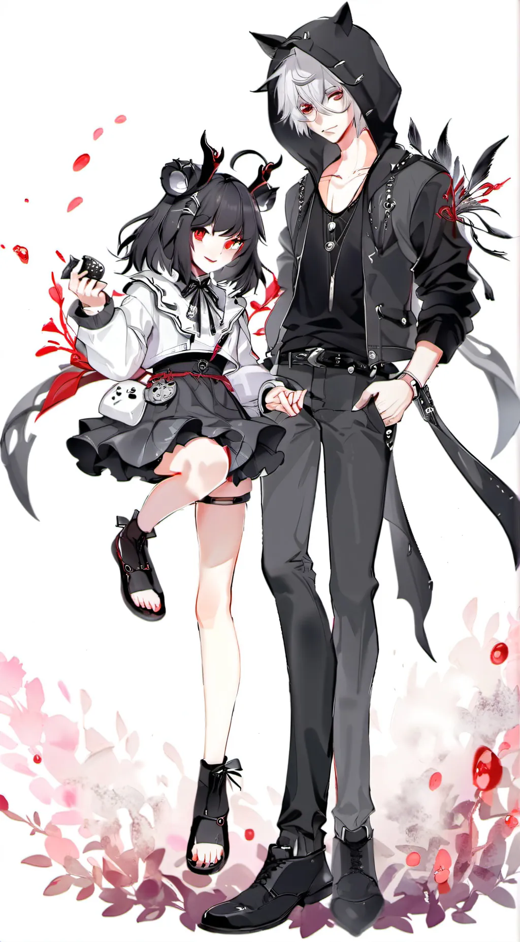 ai character: shigaraki×yn background