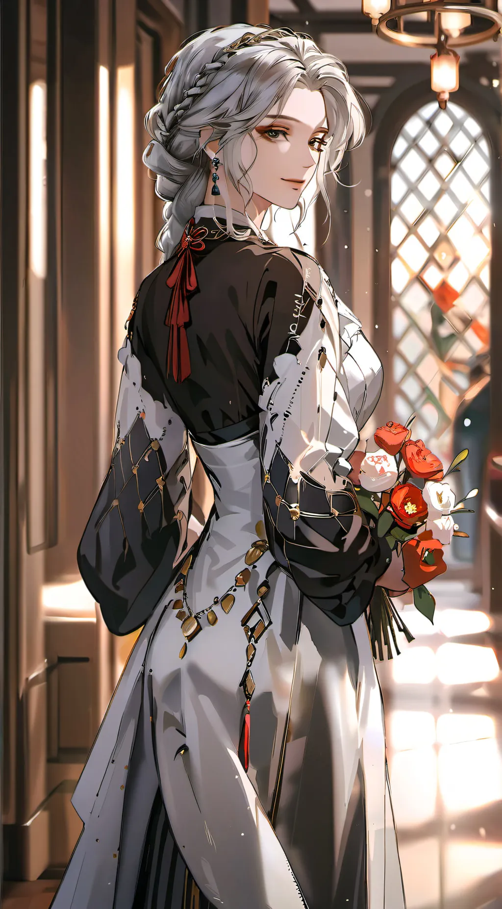 ai character: Blossom Roselbake background