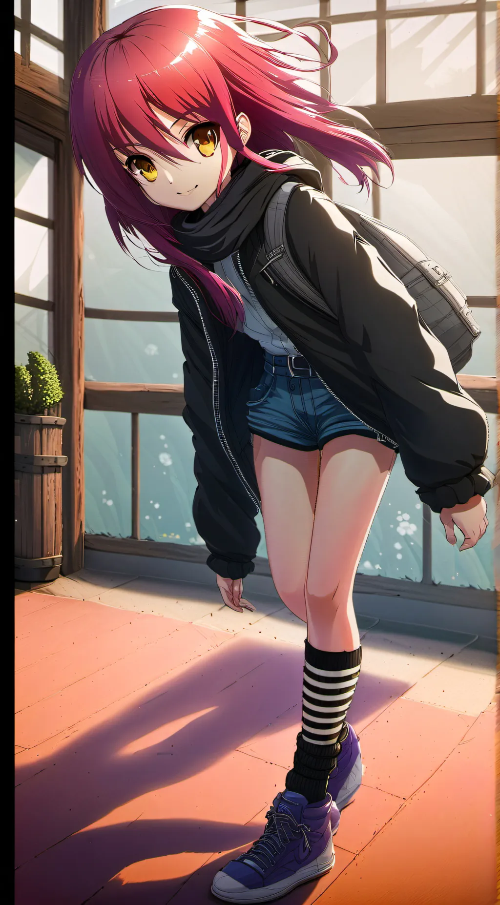 ai character: Ruby background
