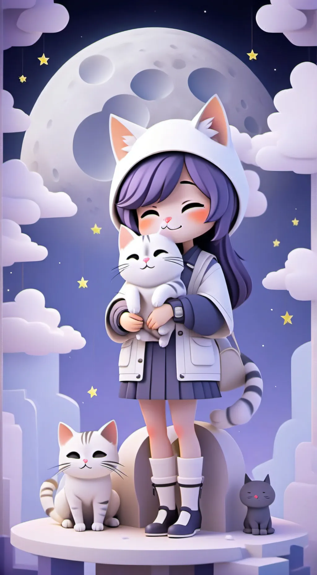 ai character: catnap  background