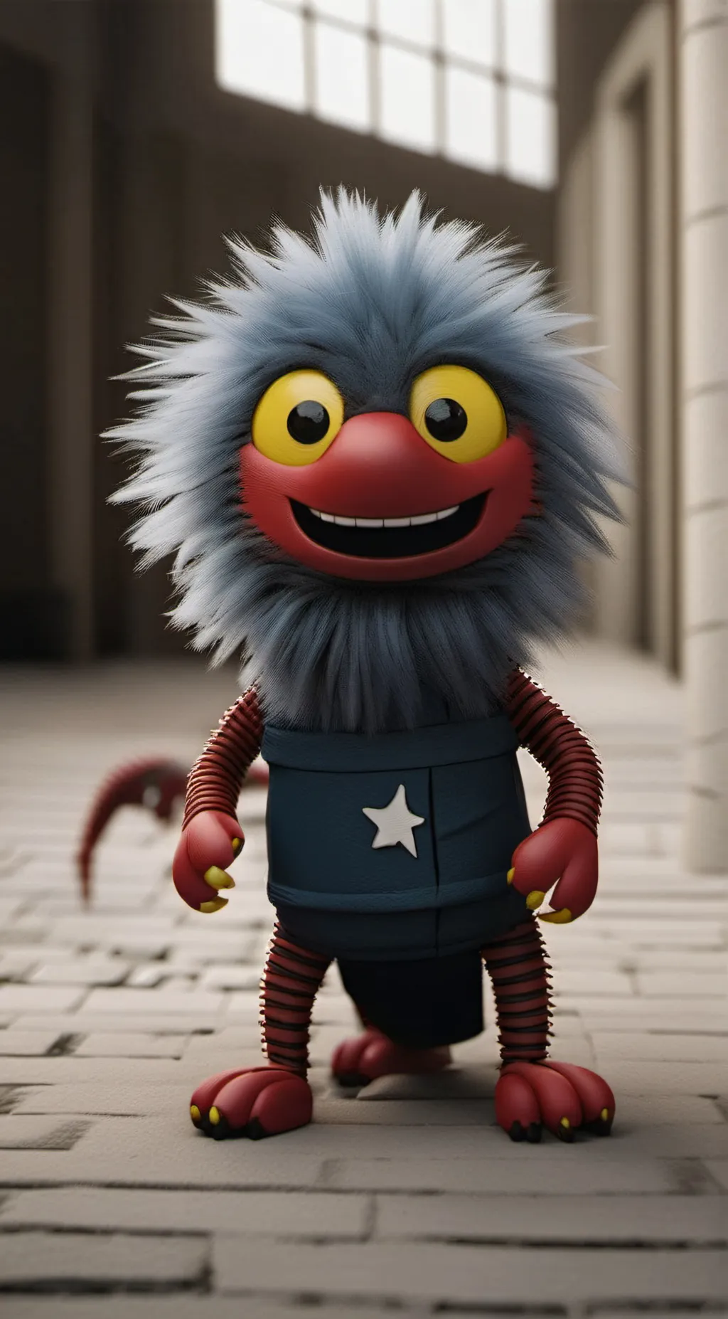 ai character: Boxy boo background