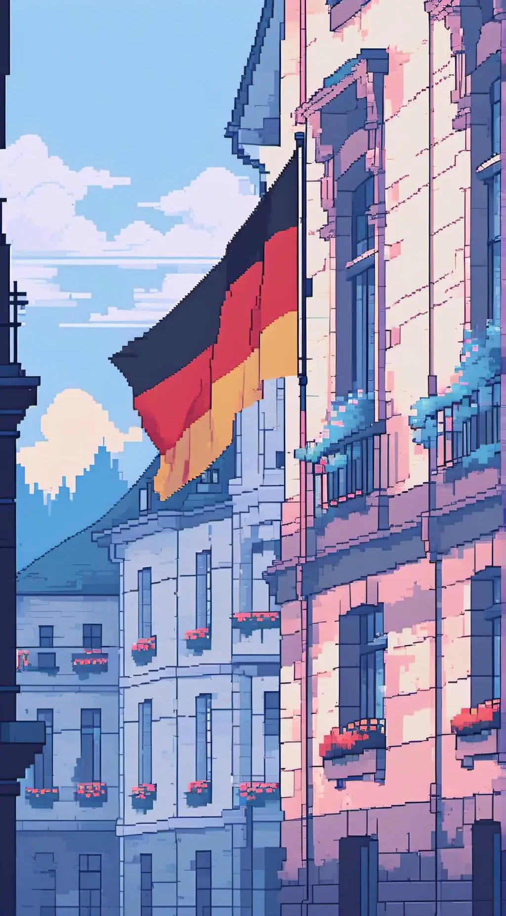 ai character: Germany background