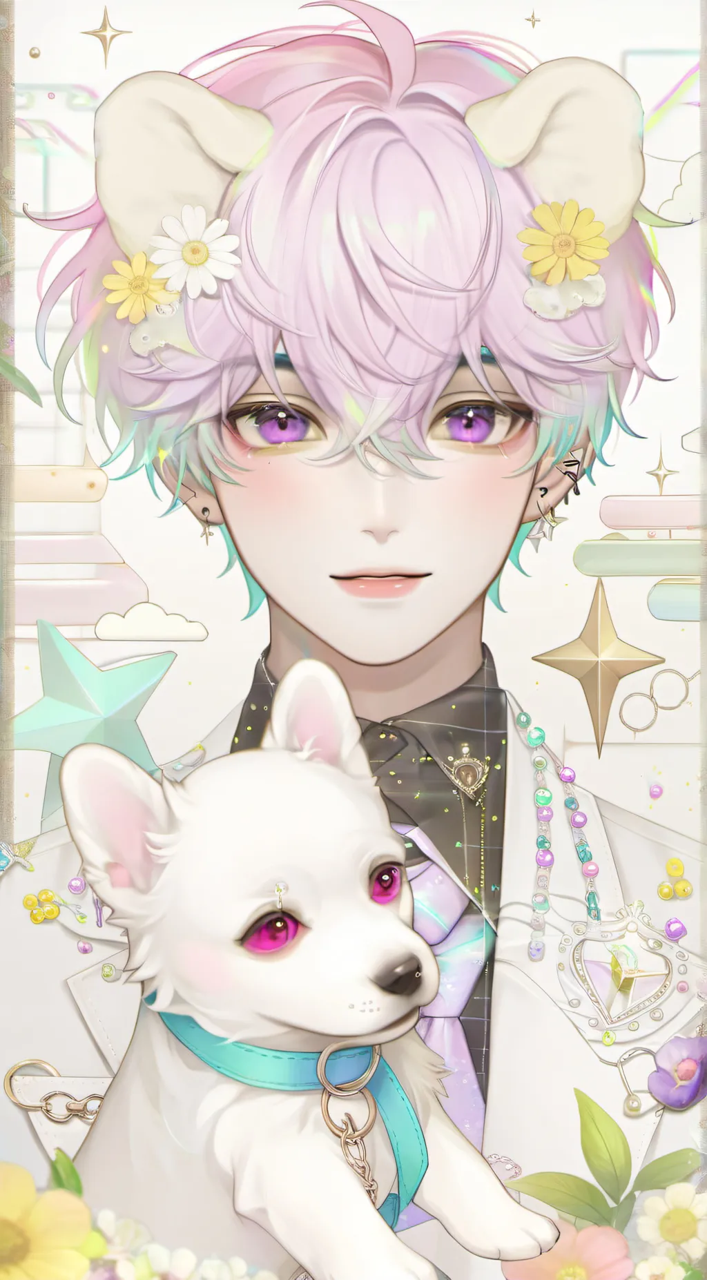 ai character: Frost background