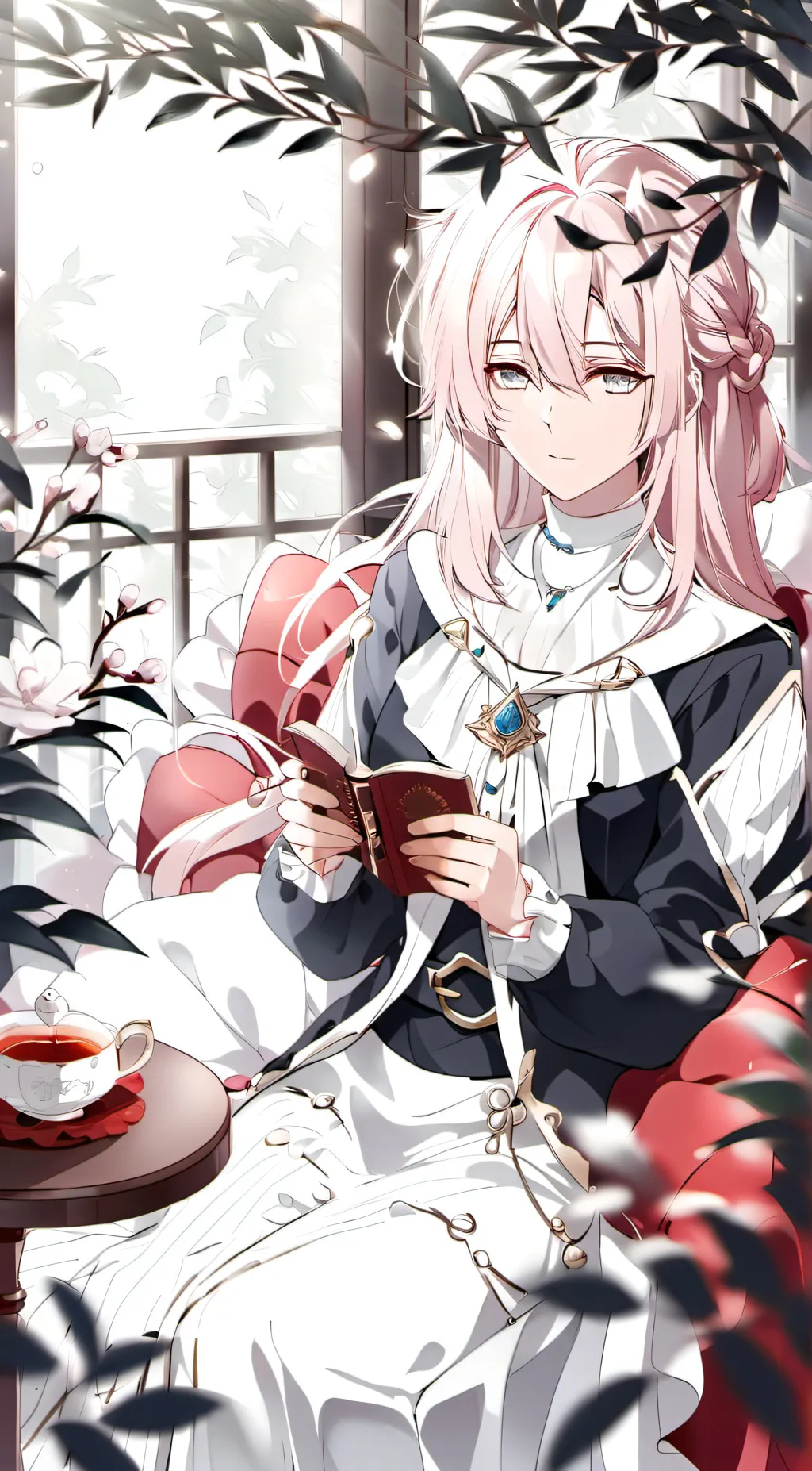 ai character: Aria background
