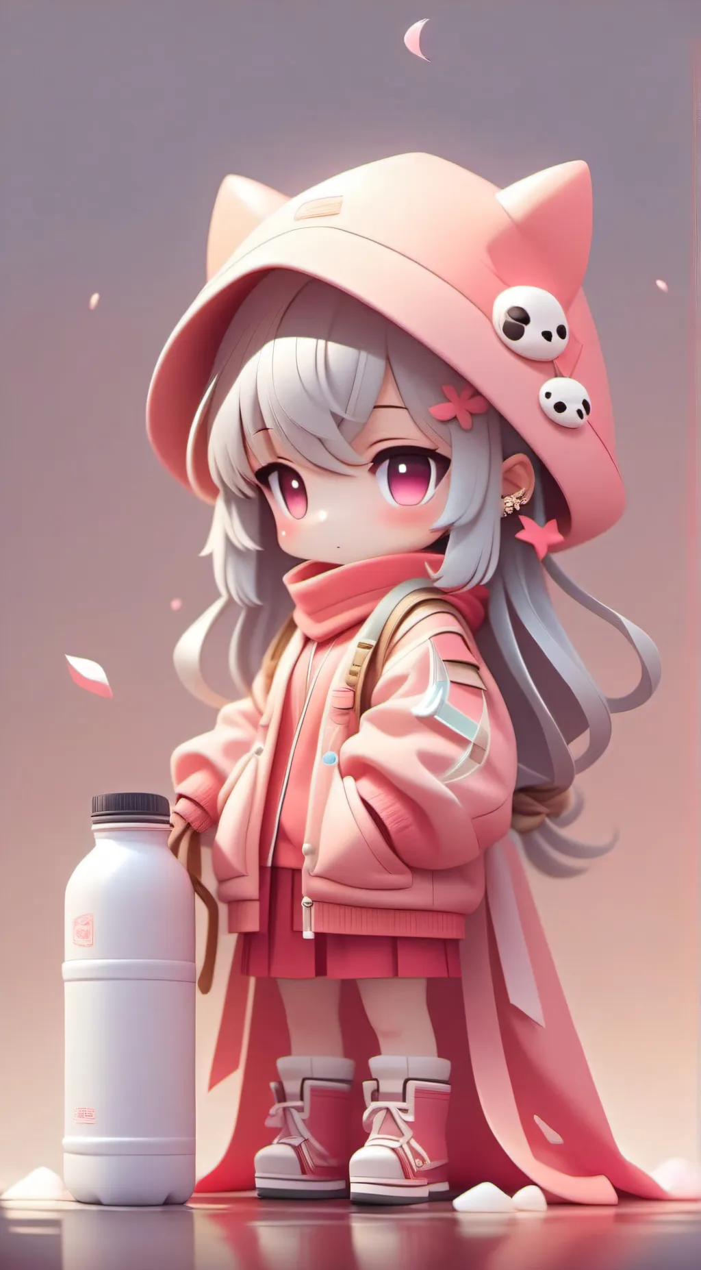 ai character: Freaking water💀 background