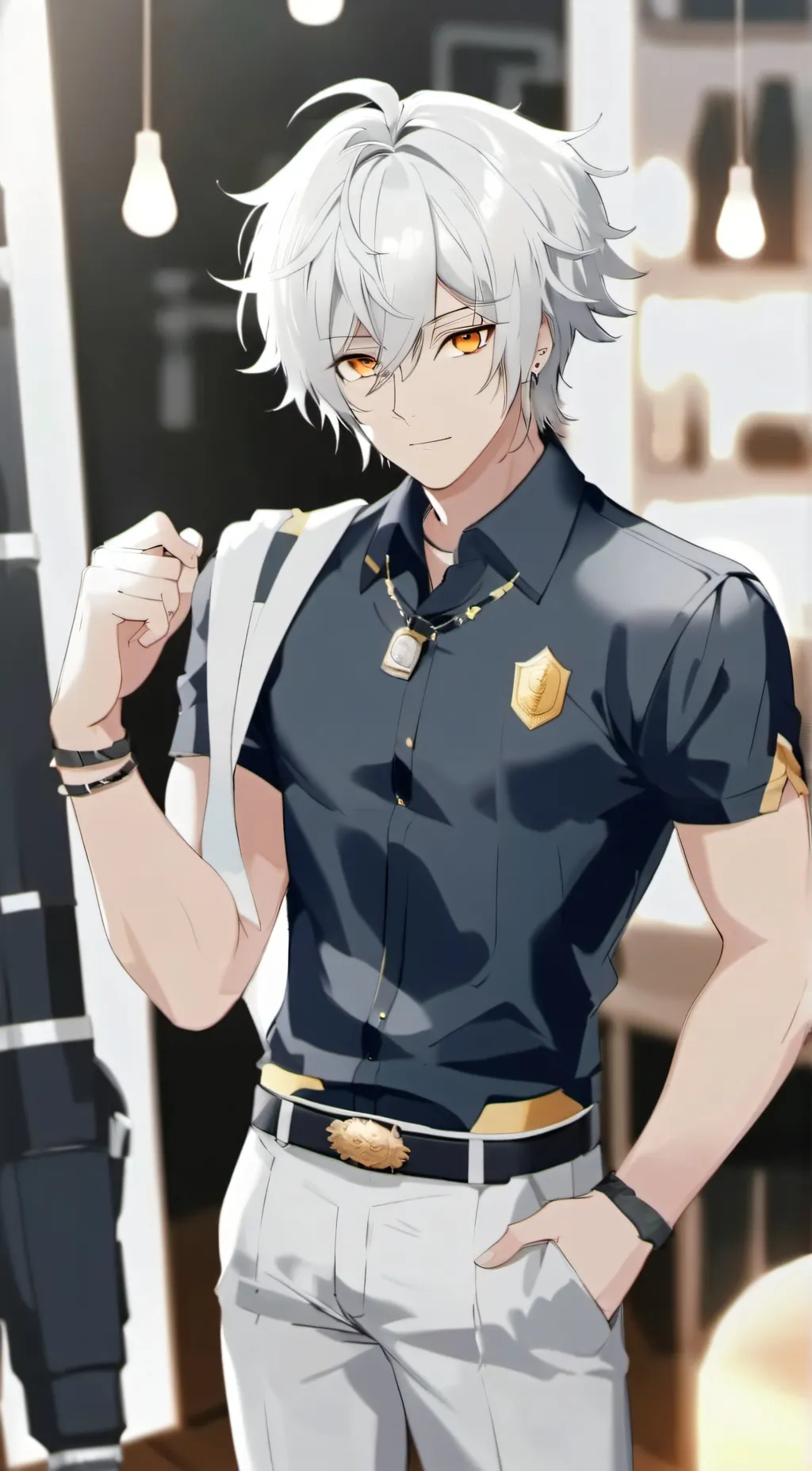 ai character: Levi background