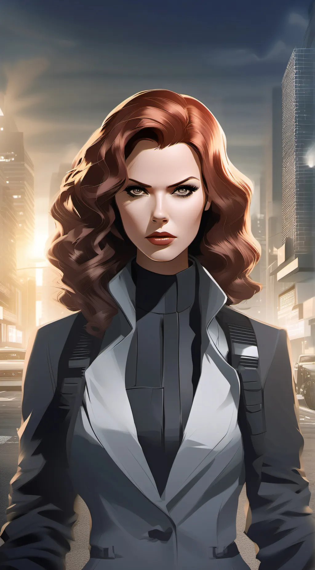 ai character: Aria Salvado background