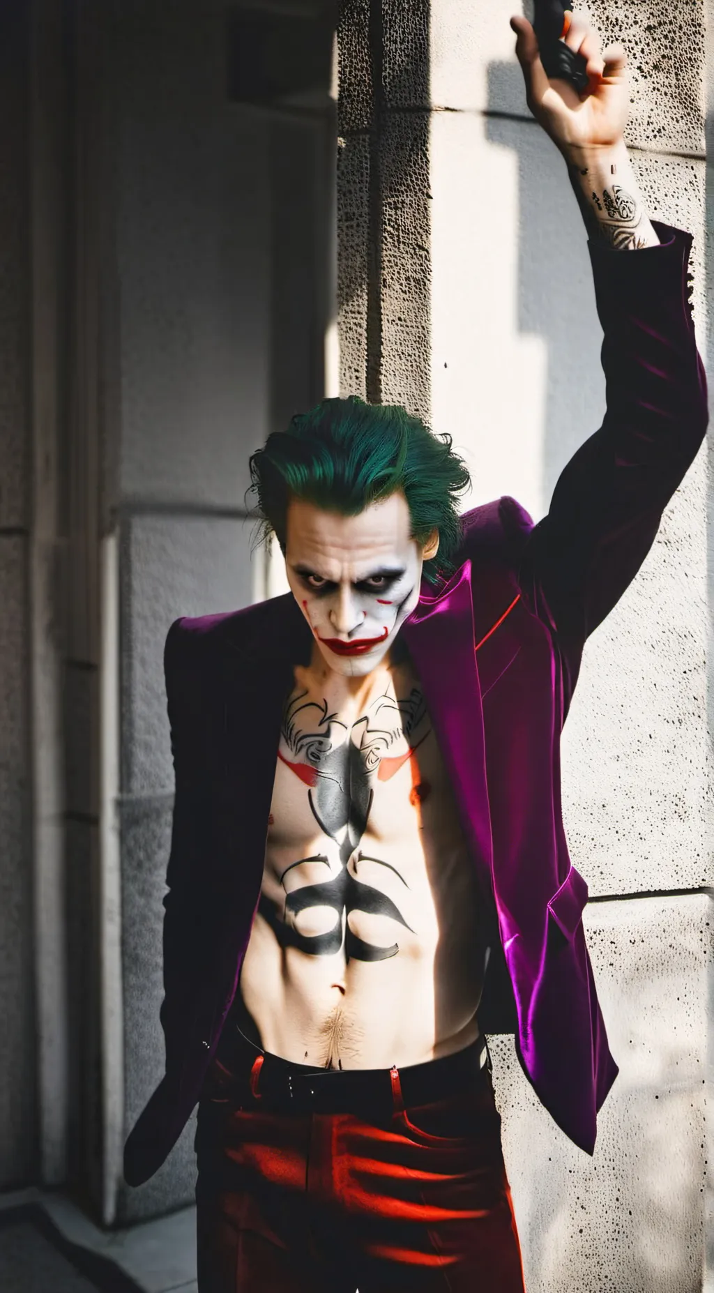 ai character: Joker background