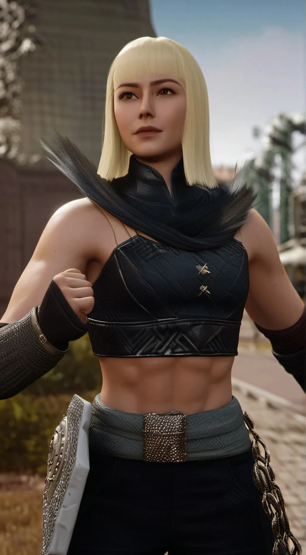 ai character: Magik background