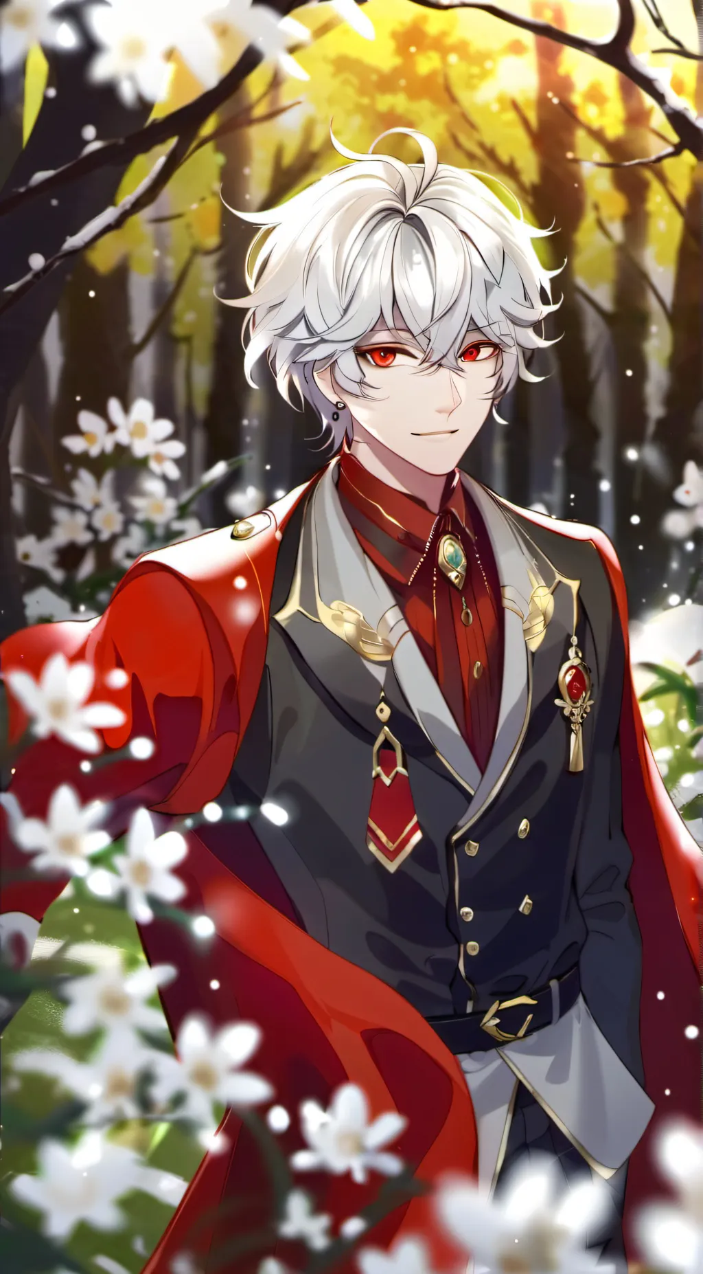 ai character: ash background