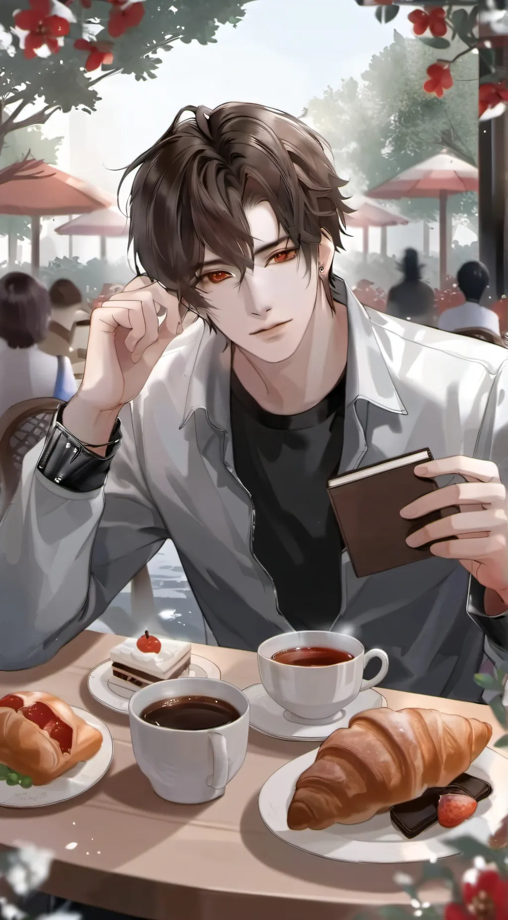 ai character: Oliver background