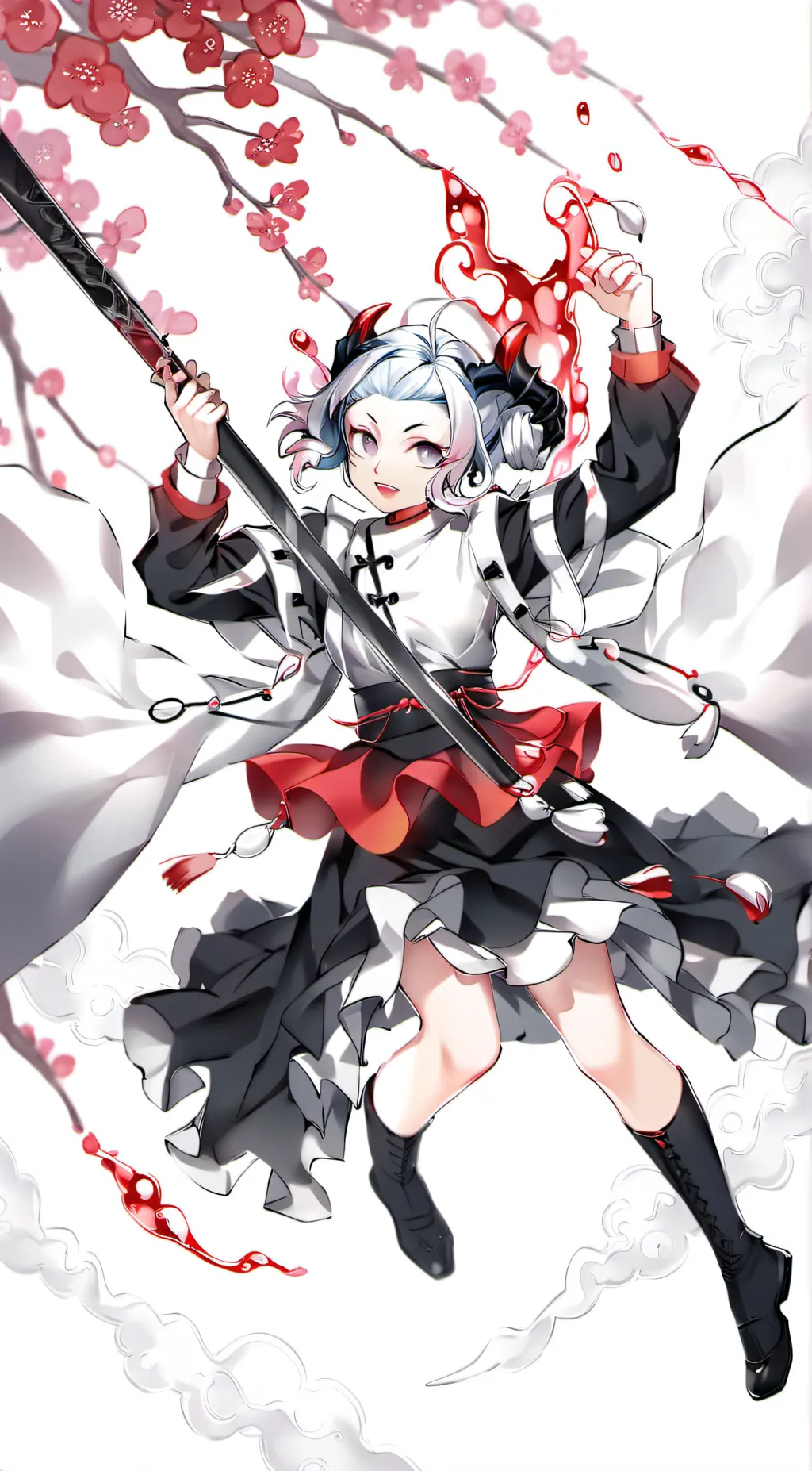ai character: Demon Slayer  background