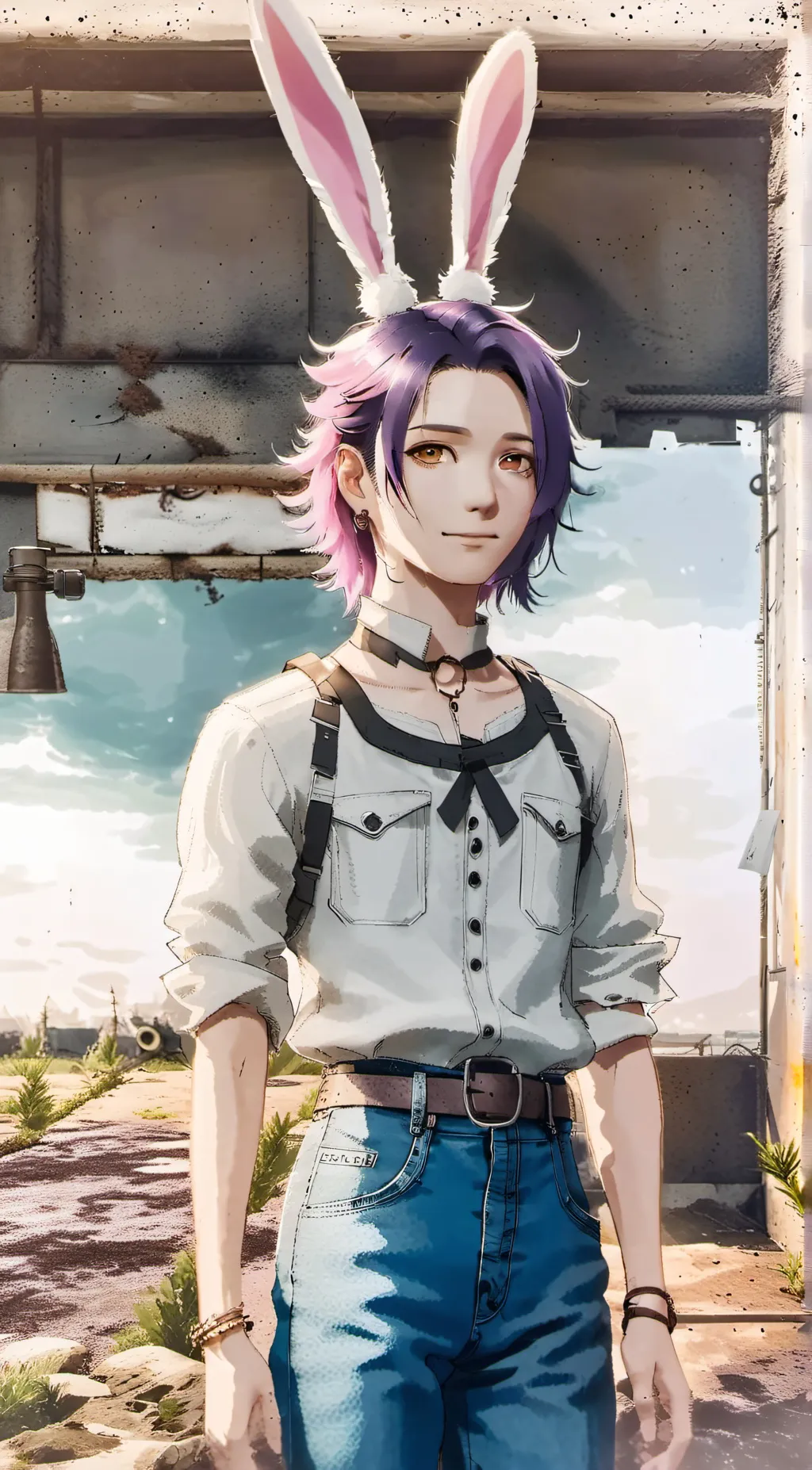 ai character: Mars background