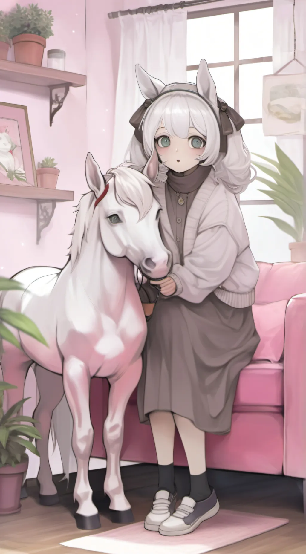 ai character: Ally background