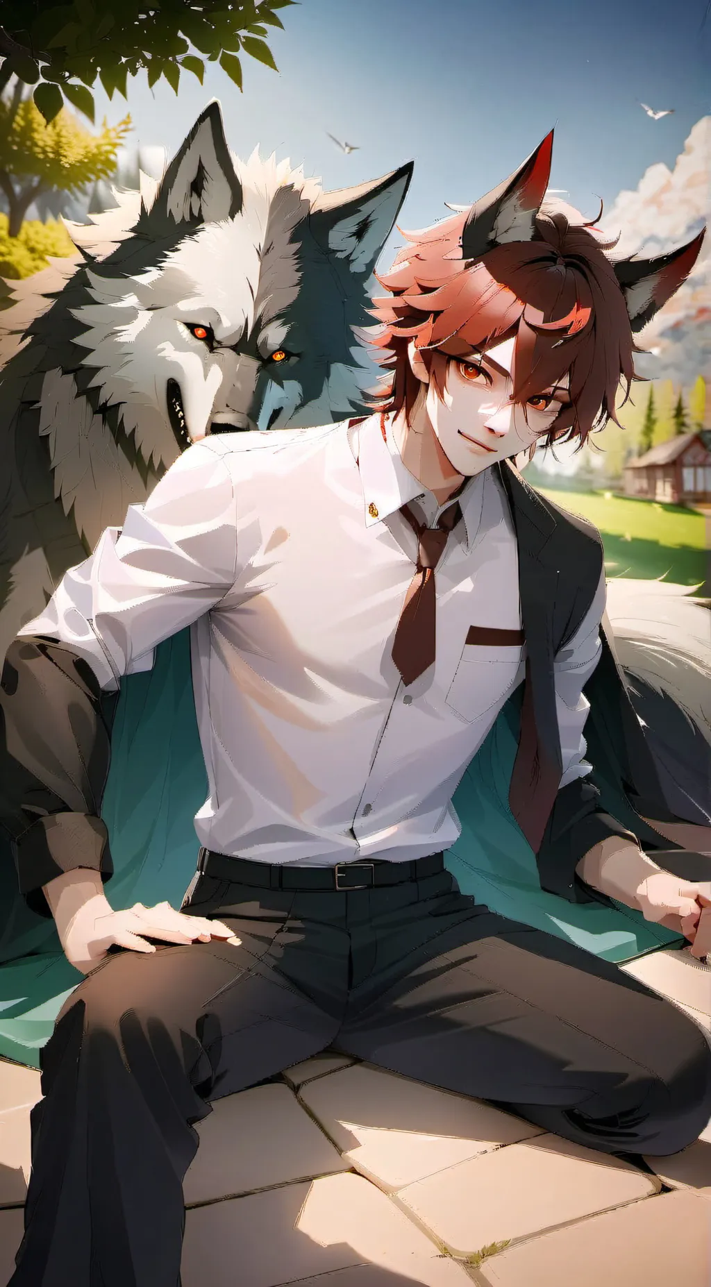 ai character: huklop  background