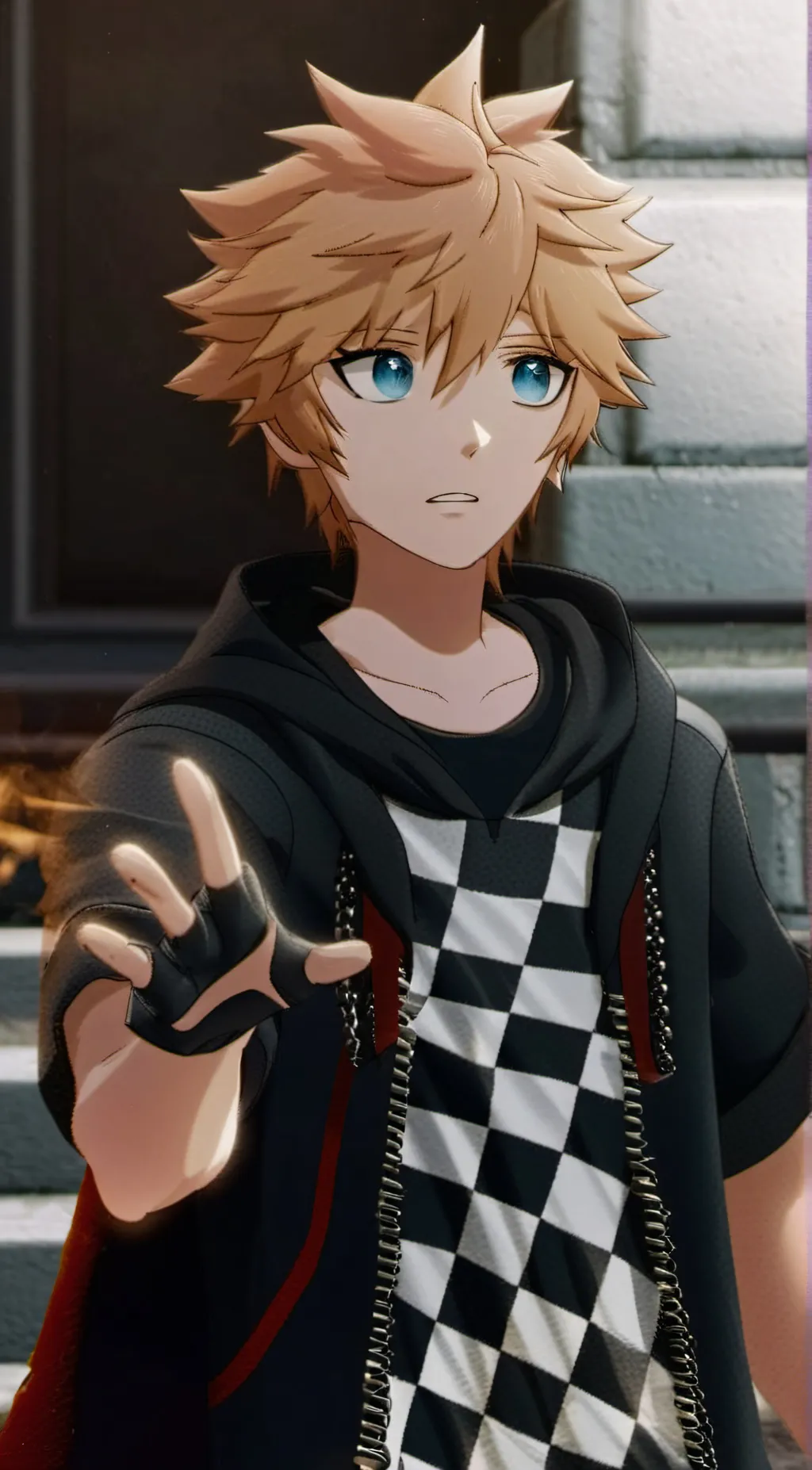 ai character: Roxas  background