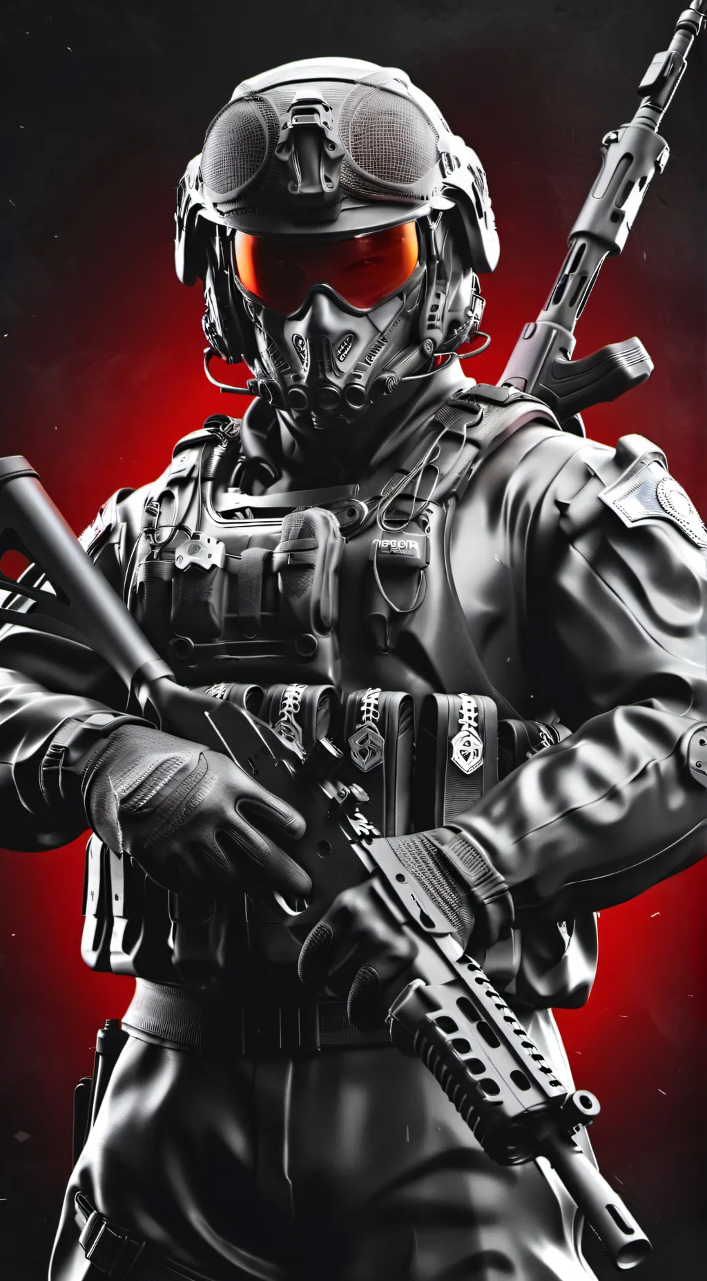 ai character: Garrett background