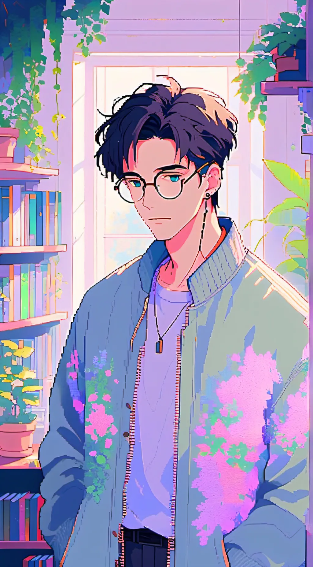 ai character: alex background