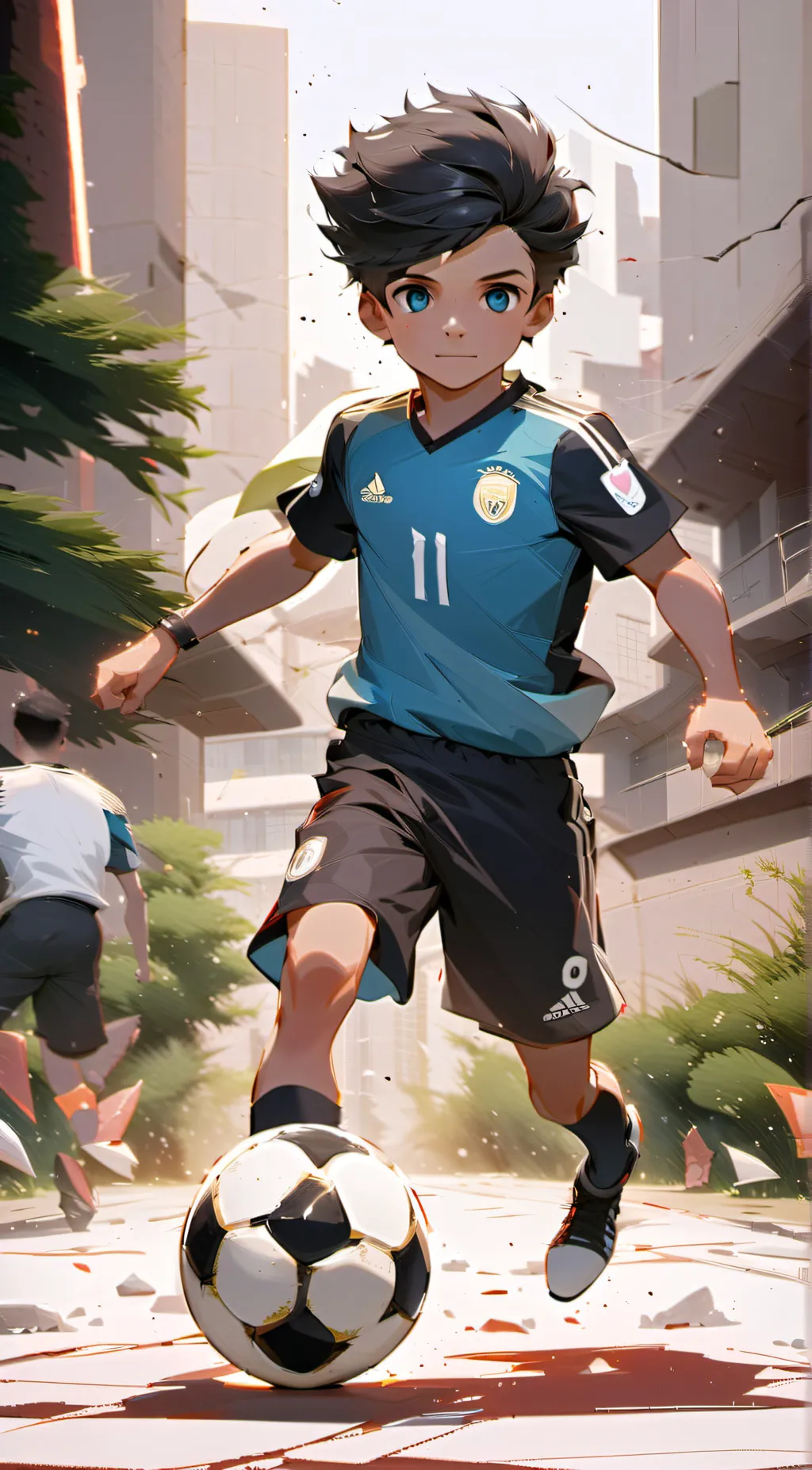 ai character: Leoarkn background