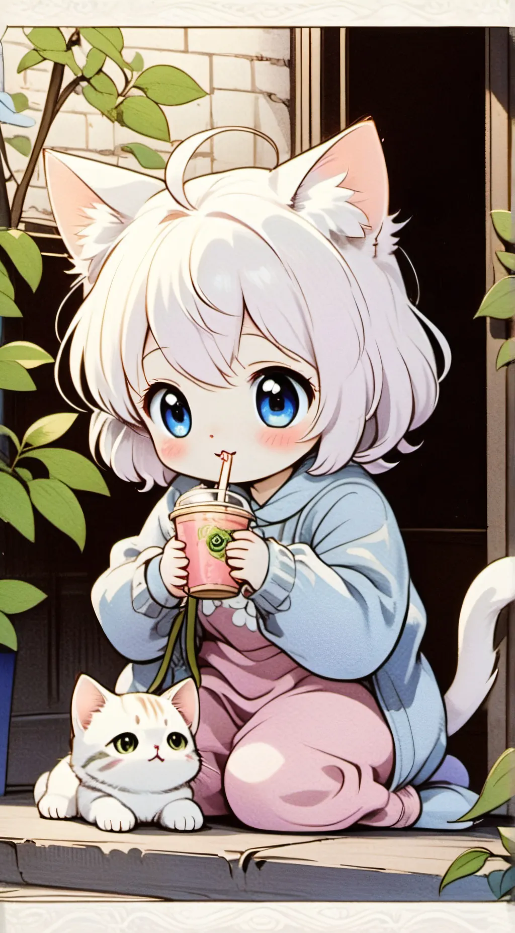 Talkie AI - Chat with Pink lemonade