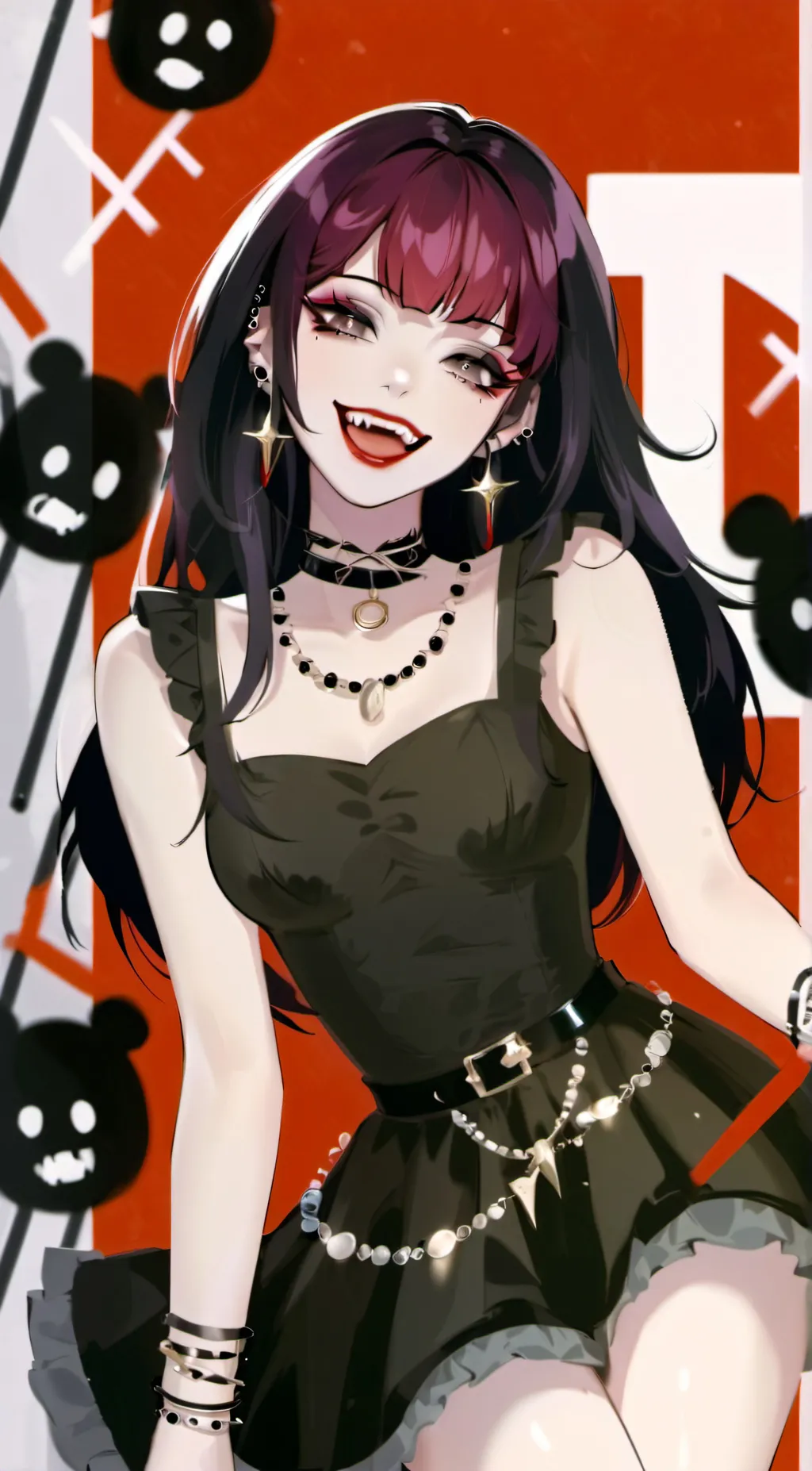 ai character: Clover background