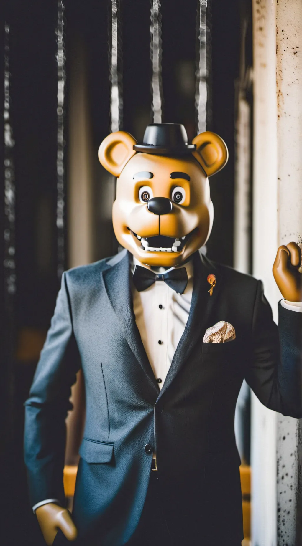 ai character: Freddy Fazbear background