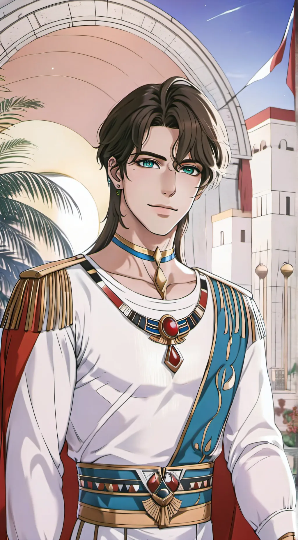 ai character: Prince Oliver  background