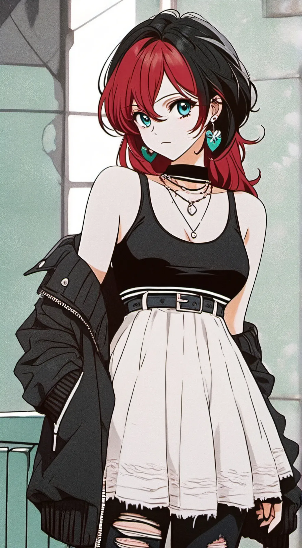 ai character: raven background