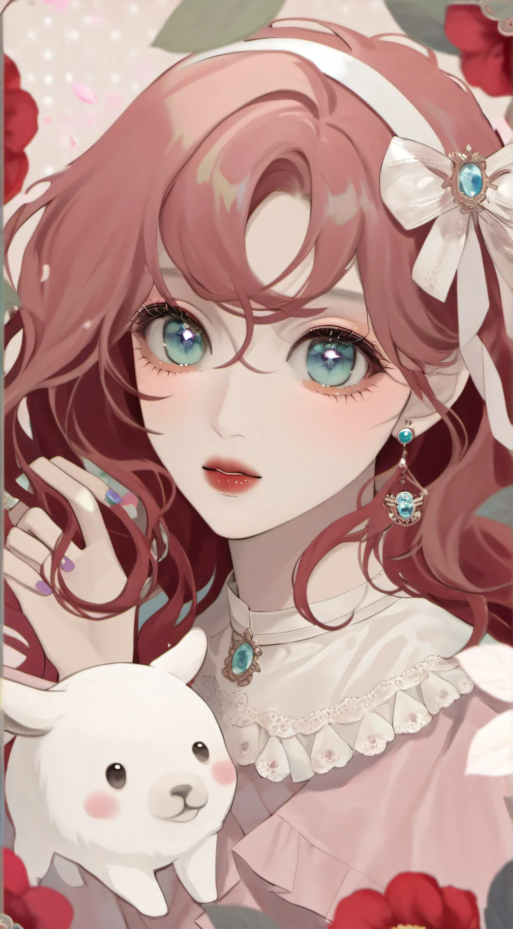 ai character: lily background