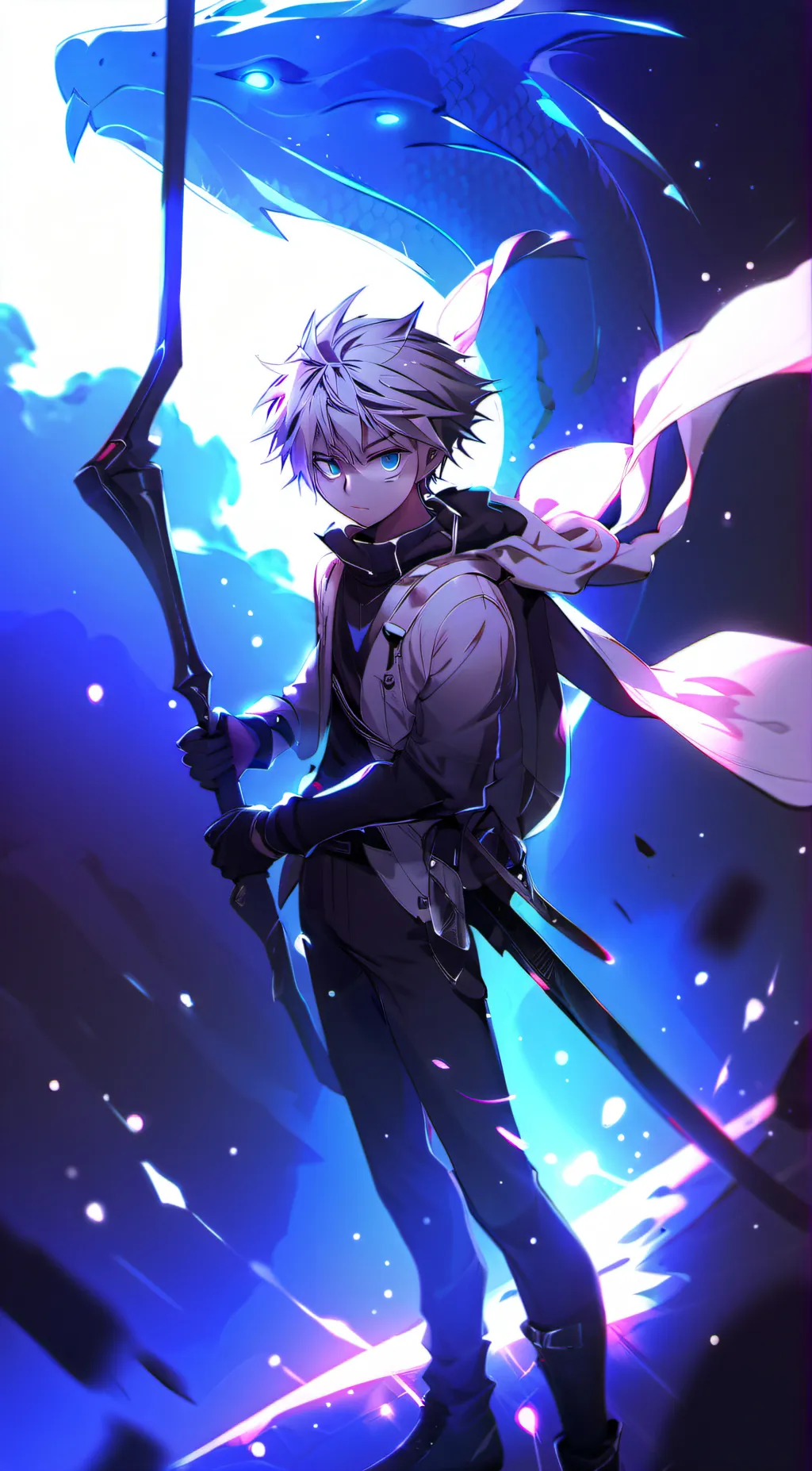 ai character: HunterxHunter  background