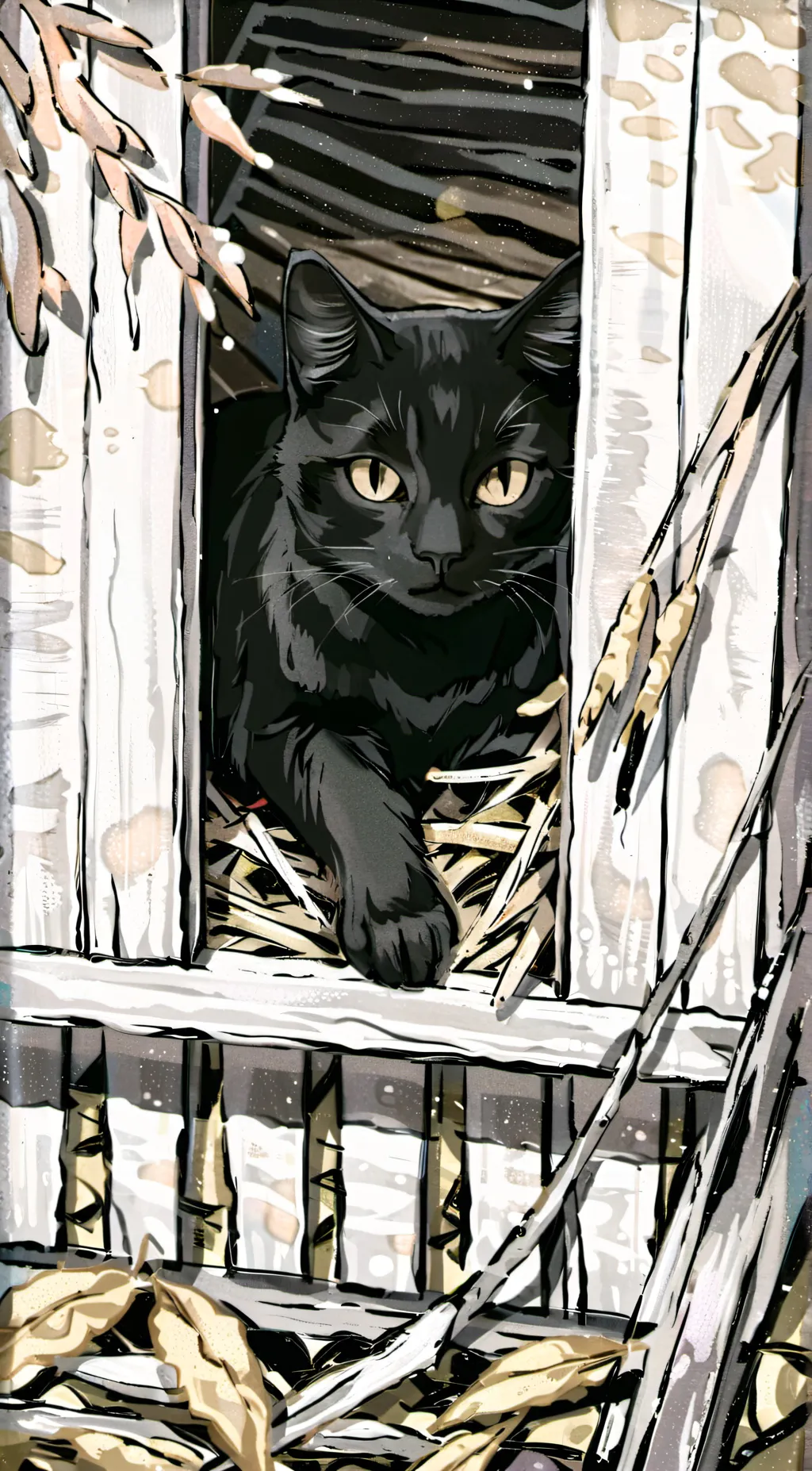 ai character: Ravenpaw background